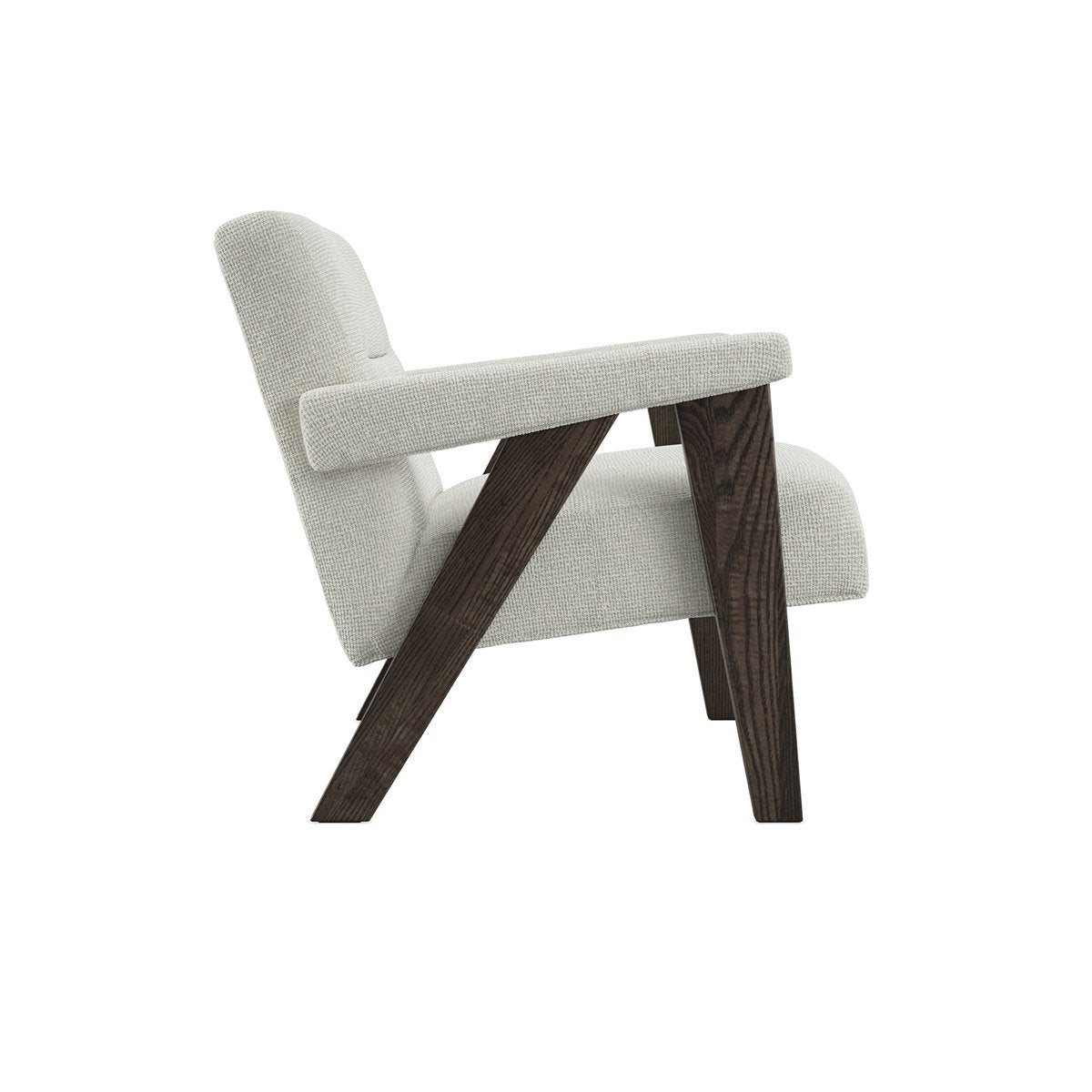 Axel Accent Chair - Milk & Chocolate