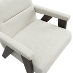 Axel Accent Chair - Milk & Chocolate