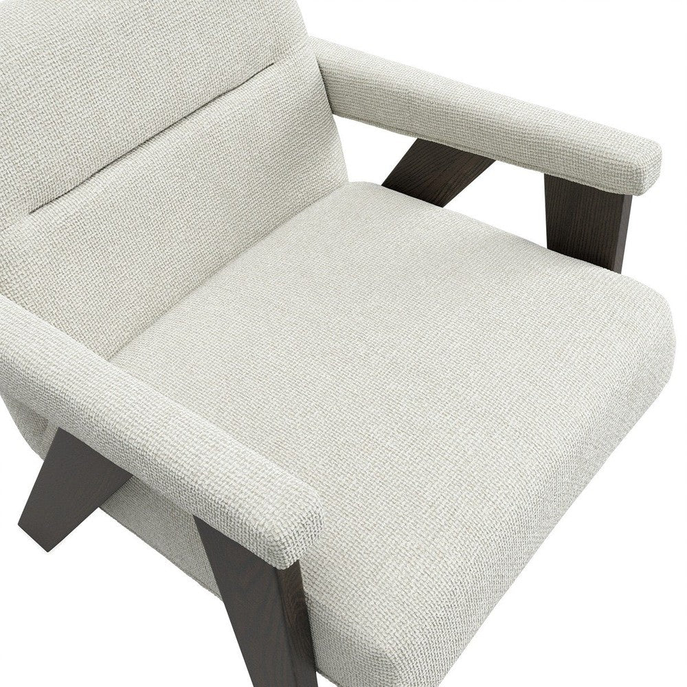 Axel Accent Chair - Milk & Chocolate