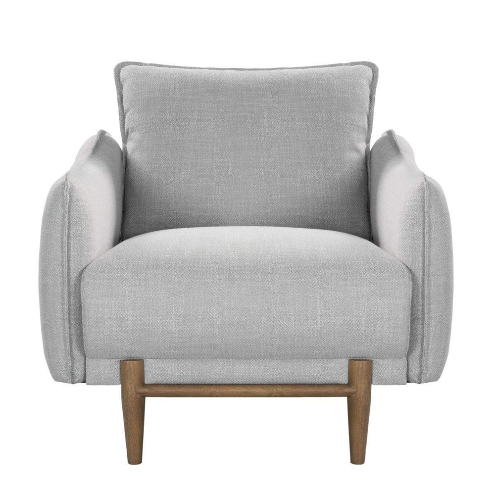Louie Occasional Chair - Silver Grey