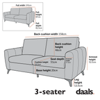 Noak 3-Seater Grey Faux Leather Sofa with Chrome Legs