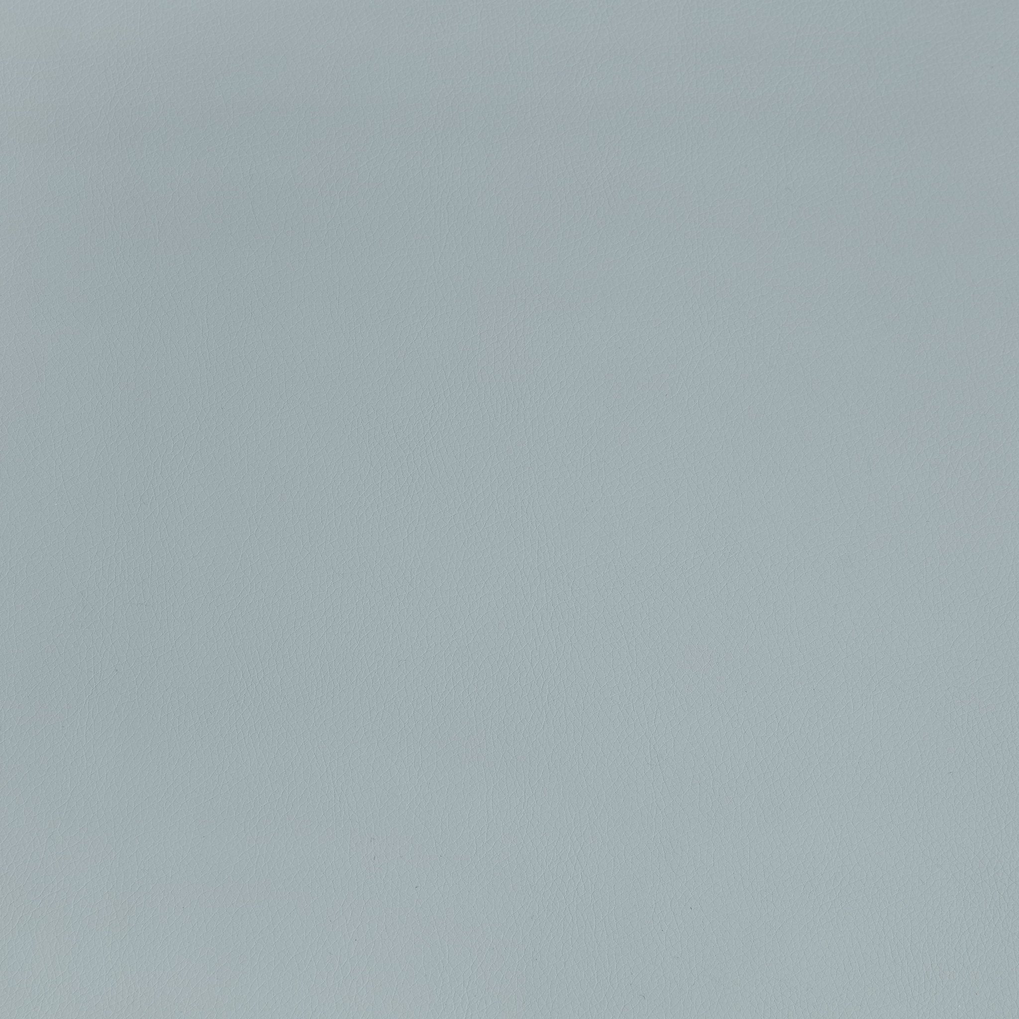 Noak 3-Seater Grey Faux Leather Sofa with Chrome Legs