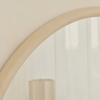 Amora - Large Concrete Round Wall Mirror 100cm x 100cm