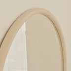 Amora - Large Concrete Round Wall Mirror 100cm x 100cm