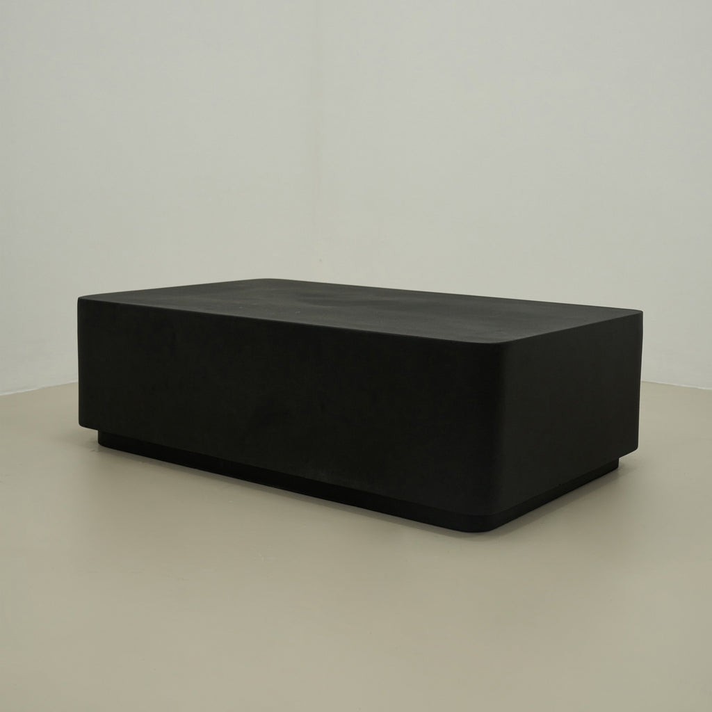 Angelo - Minimal Onyx Rectangular Coffee Table Large