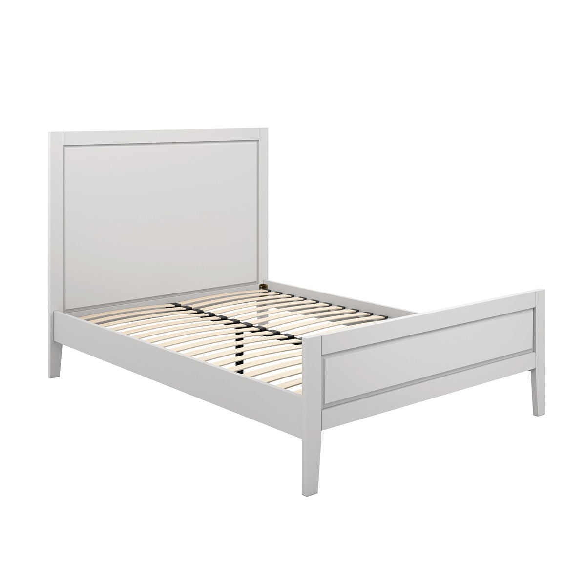 Denver Cement Double Bed - Grey
