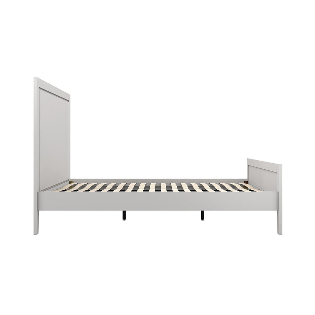 Denver Cement Double Bed - Grey