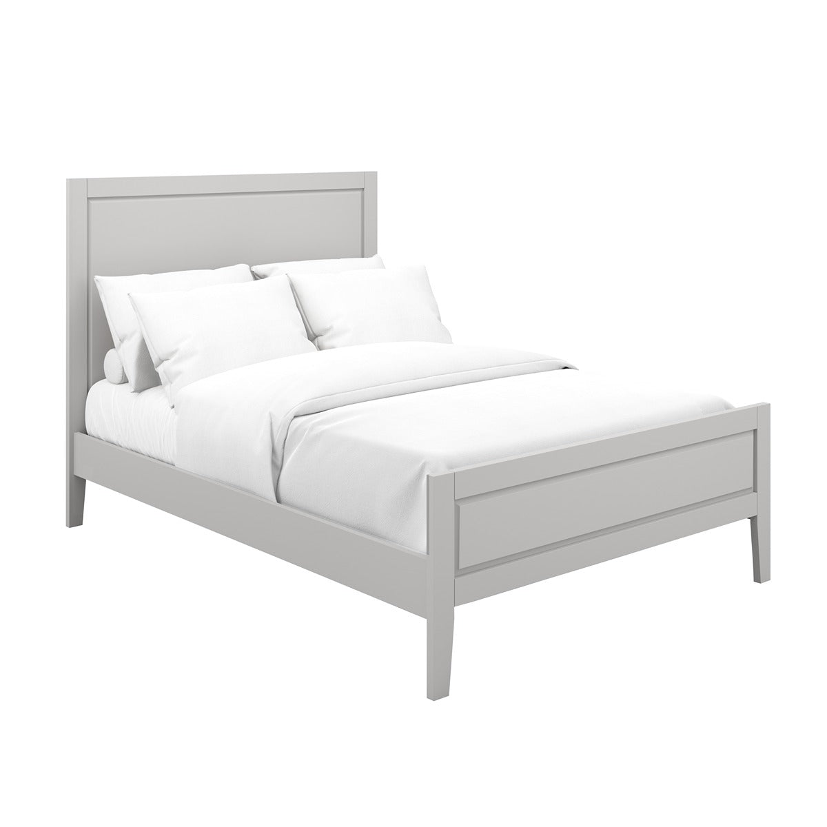 Denver Cement King Size Bed - Grey