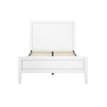 Denver Double Bed - White
