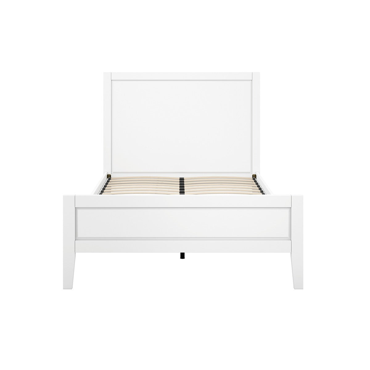 Denver Double Bed - White