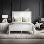 Denver Double Bed - White