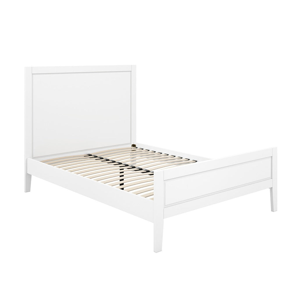 Denver Double Bed - White