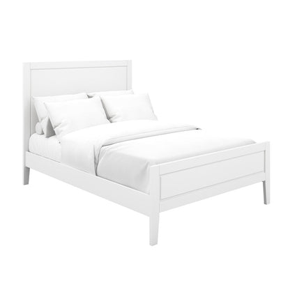 Denver Double Bed - White