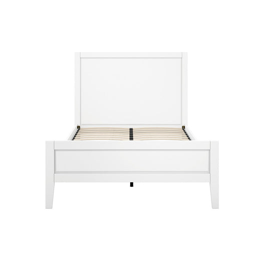 Denver King Size Bed - White