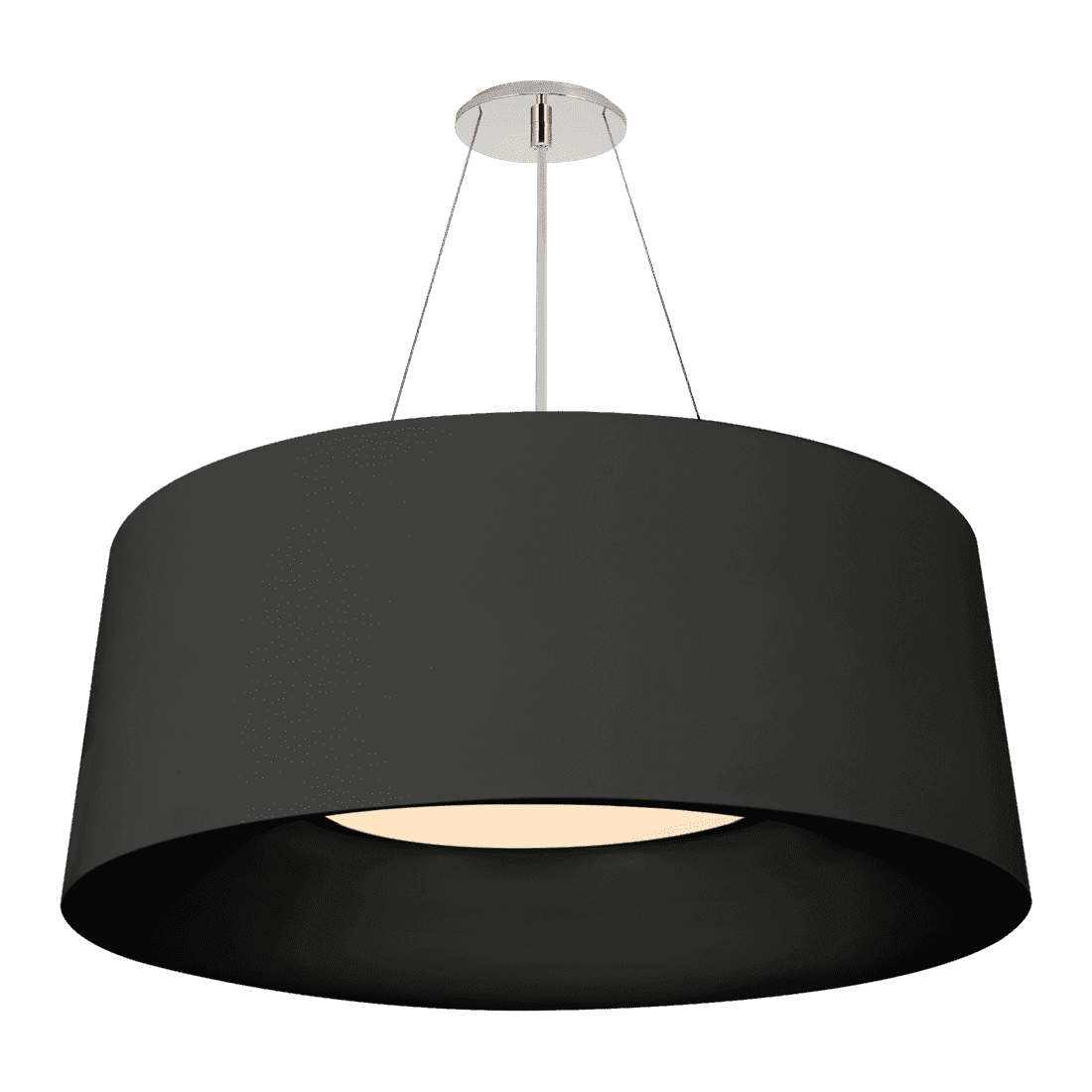 Halo Medium Hanging Shade - Matte Black