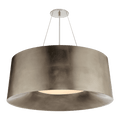 Halo Medium Hanging Shade - Burnished Silver Leaf
