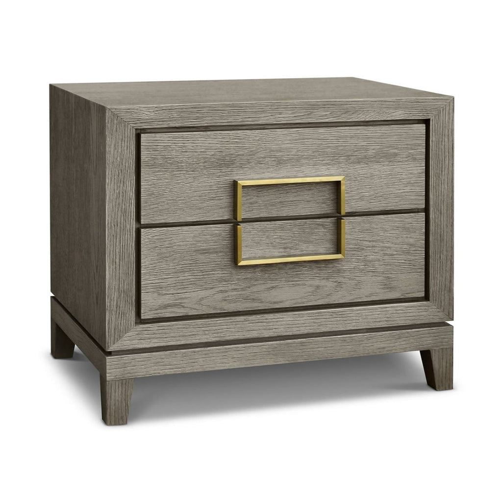 Lucca Bedside Cabinet - Grey/Taupe
