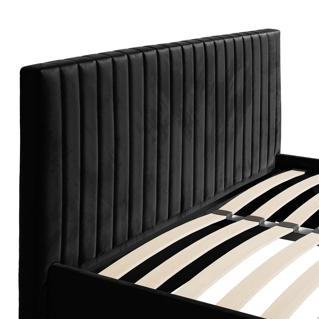 Emden Ottoman Bed - Black
