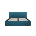 Emden Kingsize Ottoman Bed - Teal