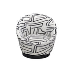 Ekte Occasional Chair - Zebra Black & White