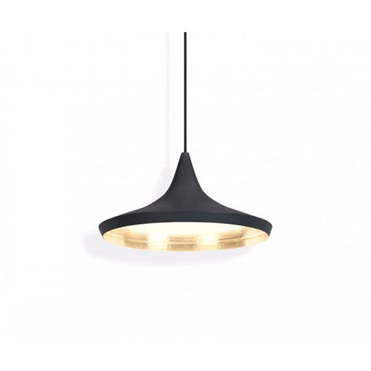 Beat Wide Pendant Light - Black
