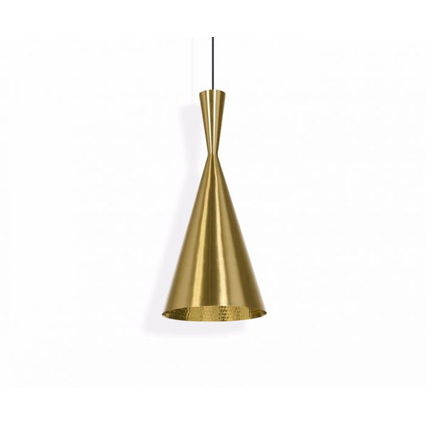 Beat Tall Pendant Light - Brass