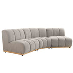 Granvia Taupe Boucle Modular Sofa, 3-Seater Corner Sofa