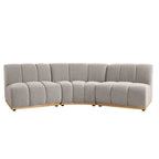 Granvia Taupe Boucle Modular Sofa, 3-Seater Corner Sofa