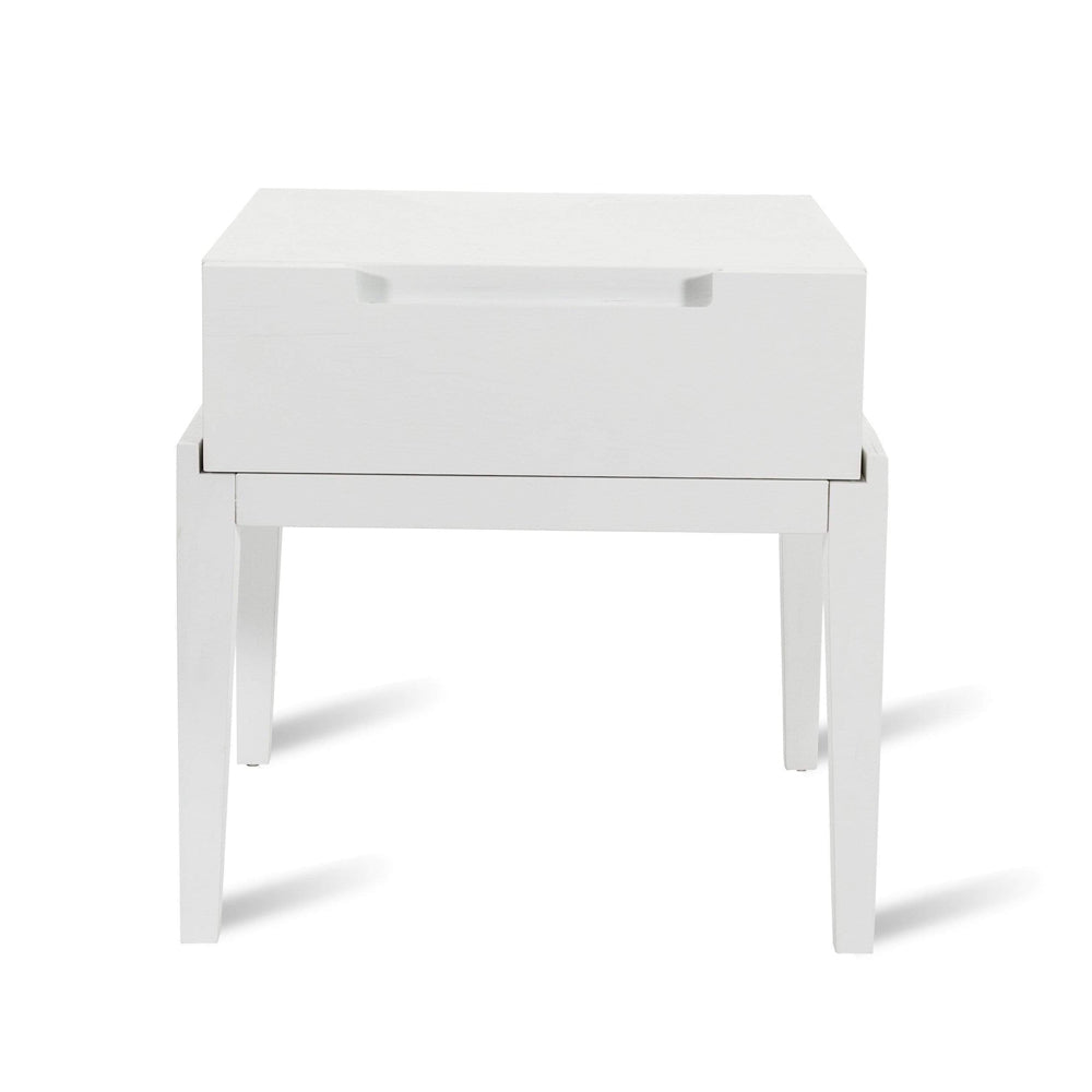 Orchid Bedside Table - White