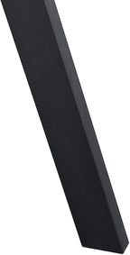 Kenora Wood Effect 150 cm Dining Table with Curved Edges 4 Seater