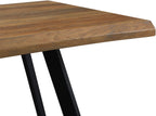 Kenora Wood Effect 180 cm Dining Table with Curved Edges 6 Seater