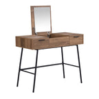 Selwyn Oak Effect Console Dressing Table