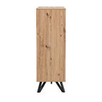 Weston Oak Effect 4 door Cabinet