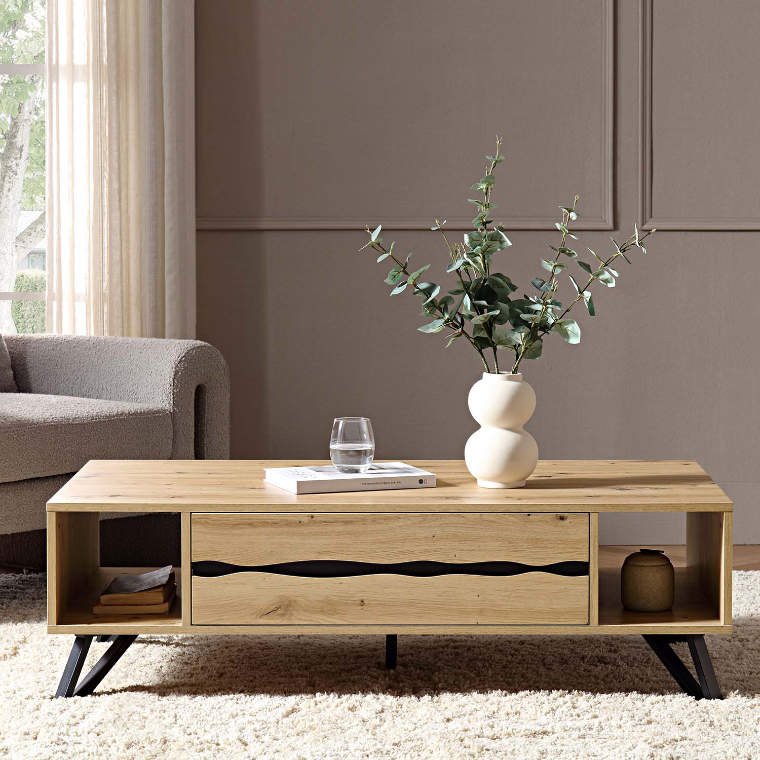 Weston Oak Effect Coffee Table