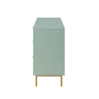 Richmond Ridged Large Sideboard, Matte Sage Green