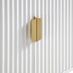 Richmond Ridged Large Sideboard, Matte White