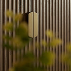 Richmond Ridged Highboard Storage Cabinet, Dark Ash