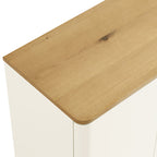 Agnes Curved Edge 150cm Wide Sideboard, White