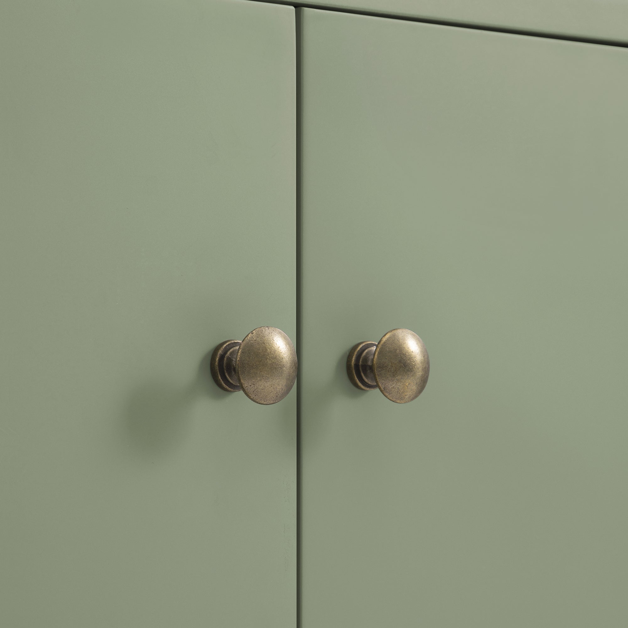 Henley Scalloped Edge 150cm Wide Sideboard, Sage Green