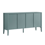 Henley Scalloped Edge 150cm Wide Sideboard, Blue Spruce