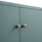 Henley Scalloped Edge 150cm Wide Sideboard, Blue Spruce