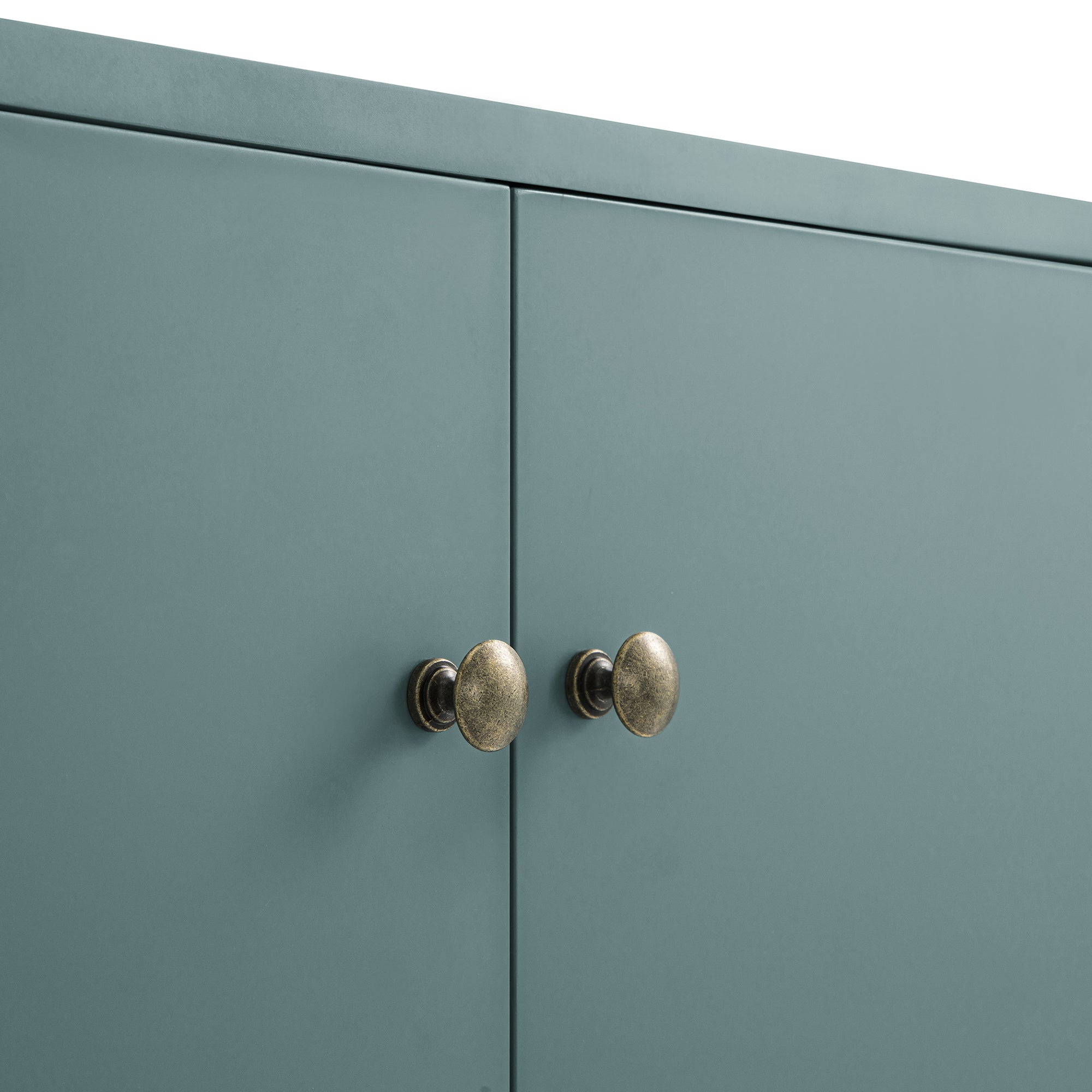 Henley Scalloped Edge 150cm Wide Sideboard, Blue Spruce