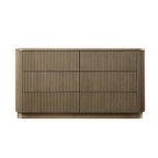 Maru Chest of 6 Drawers, Silver Oak
