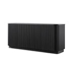 Maru Large 4-Door Sideboard, Black