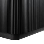 Maru Large 4-Door Sideboard, Black