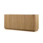 Maru Large 4-Door Sideboard, Oak