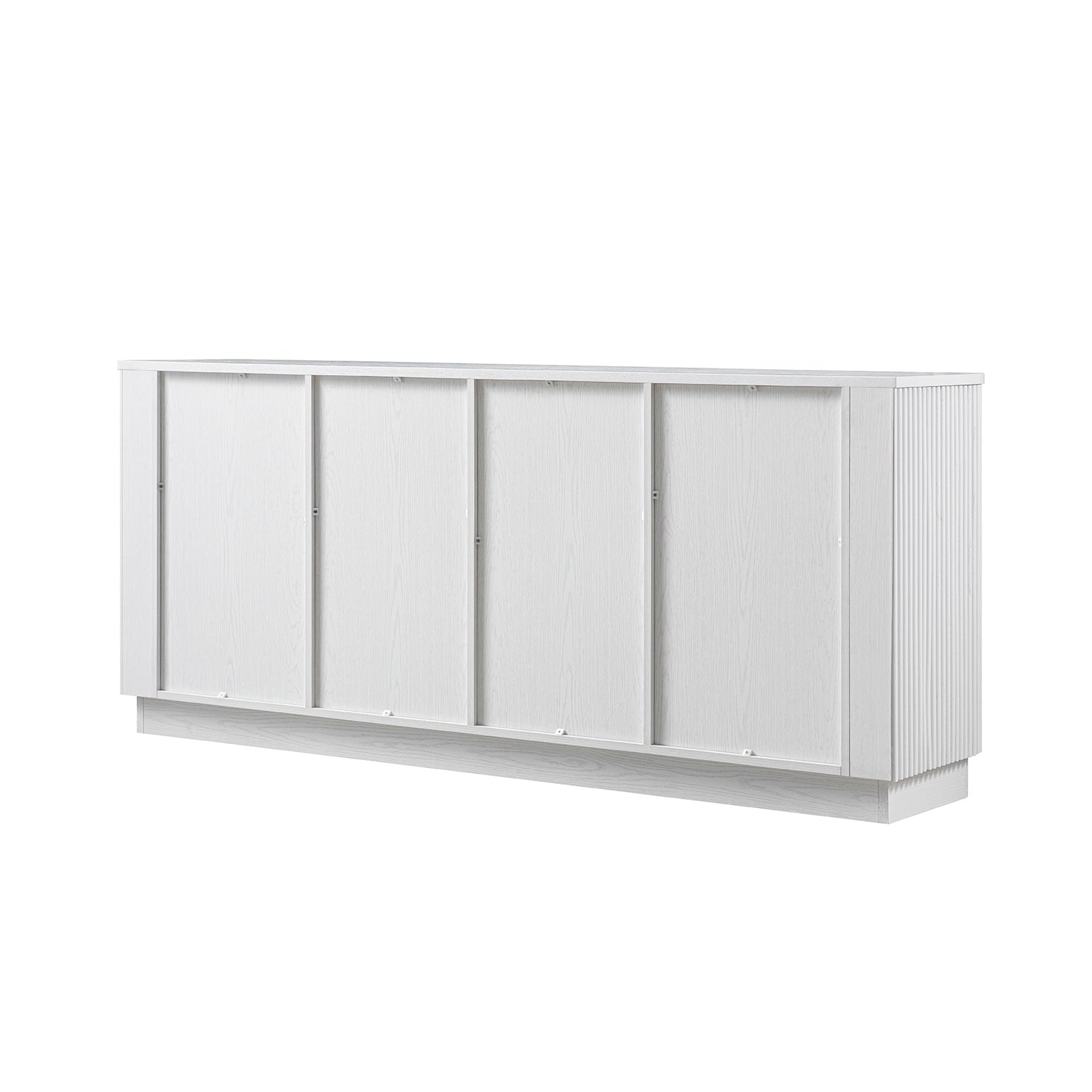 Maru Large 4-Door Sideboard, Washed White