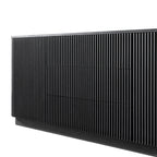 Maru Large 2-Door Sideboard with Drawers, Black