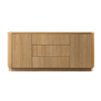 Maru Large 2-Door Sideboard with Drawers, Oak