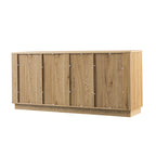 Maru Large 2-Door Sideboard with Drawers, Oak